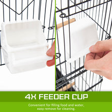 Load image into Gallery viewer, 1.8 Paw Mate Bird Cage Parrot Aviary Veer 2IN1 Design 92cm