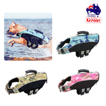 Load image into Gallery viewer, Ondoing Dog Life Jacket Lifesaver Pet Safety Vest Swimming Boating Float Aid Buoyancy