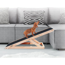 Load image into Gallery viewer, 8 Dog Ramp Pet Ramp Adjustable Heights Portable