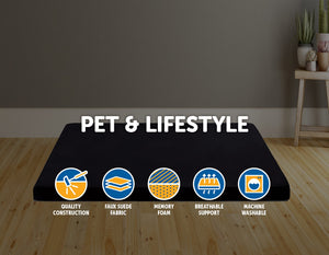 XL 110 CMPet Bed Mattress Dog Cat Memory Foam Pad Mat Cushion