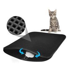 Load image into Gallery viewer, Cat Litter Mat Pad Double Layer Folden Waterproof Cat Trapping Pet Mat Clean Pad non-slip Products For Cats Accessories Aus